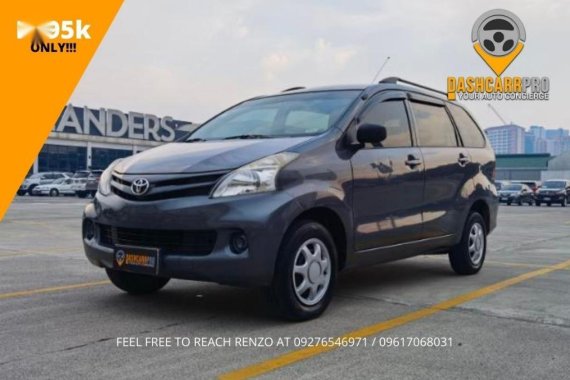 Grey Toyota Avanza 2014 for sale in Manila