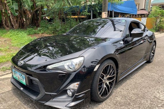 Black Toyota 86 2013 for sale in Quezon
