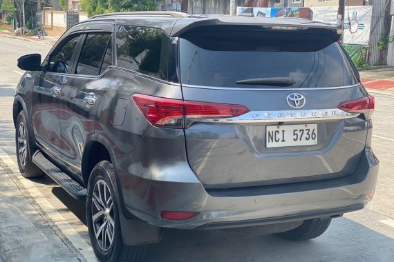 Sell Grey 2017 Toyota Fortuner in Quezon City