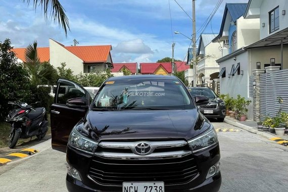 Selling Blackish Red 2018 Toyota Innova G SUV Second Hand