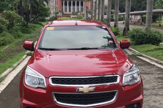 Selling Red Chevrolet Trailblazer 2014 in Quezon