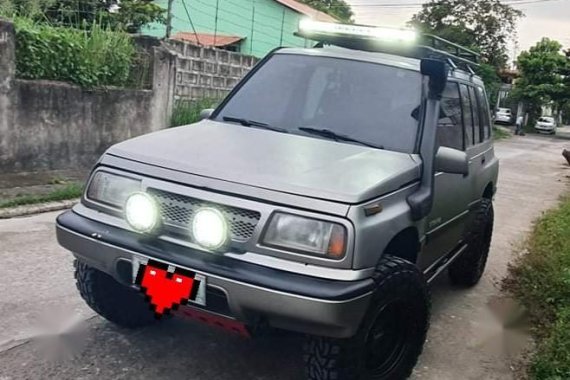 Silver Suzuki Vitara 2002 for sale in Angeles