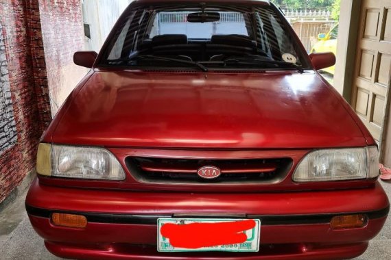 Selling Red Kia Pride 1999 in San Pablo