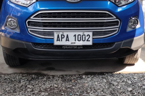 Blue 2014 Ford Ecosport  1.5 L Trend MT Manual for sale