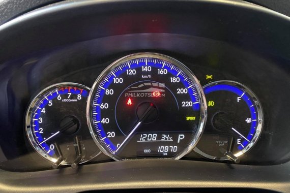 2019 Toyota Vios 1.5G Automatic. 