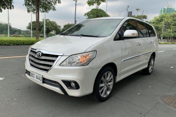 Selling Pearl White Toyota Innova 2016 in Pasig