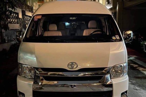 Sell Pearl White 2019 Toyota Hiace Super Grandia in San Juan