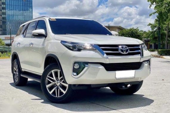 Selling Pearl White Toyota Fortuner 2016 in Makati