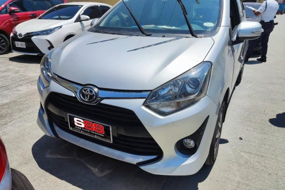 Pearl White Toyota Wigo 2020 for sale in Quezon