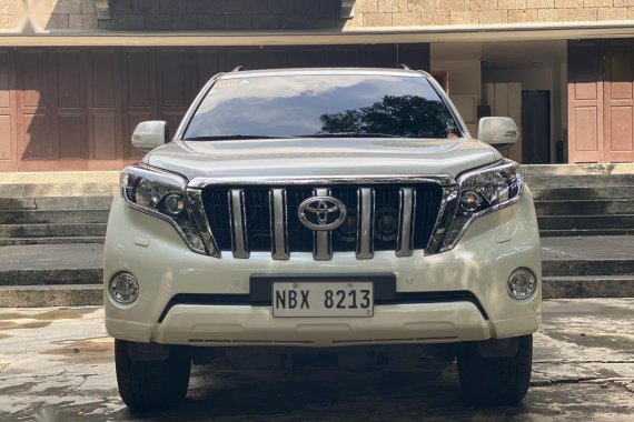 Selling Pearl White Toyota Prado 2017 in Malabon