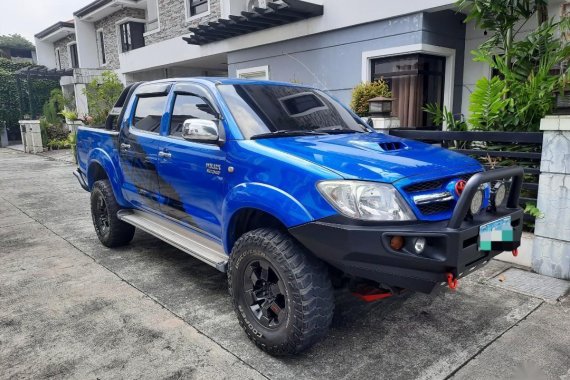 Selling Blue Toyota Hilux 2007 in Quezon