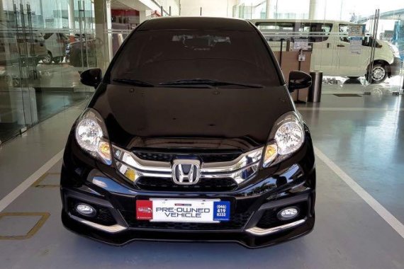 Selling Black Honda Mobilio 2015 in Las Piñas