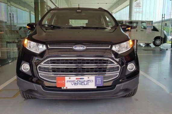 Black Ford Ecosport 2016 for sale in Las Pinas