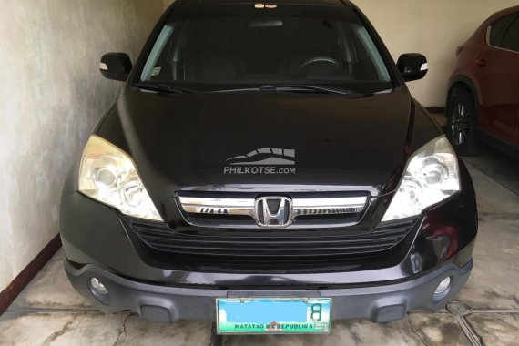 2008 Honda CRV. Automatic. Black. Ending in 8. Low Mileage.