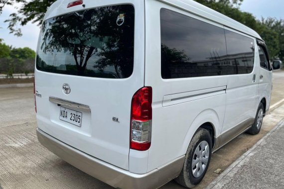 Pearl White Toyota Hiace 2019 for sale in Quezon City