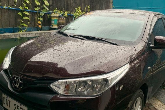 Red Toyota Vios 2021 for sale in Quezon City