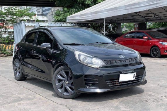 Black Kia Rio 2015 for sale in Automatic