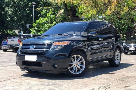 Used Black 2013 Ford Explorer 4x4 3.5 Fuel Flex A/T Gas for sale