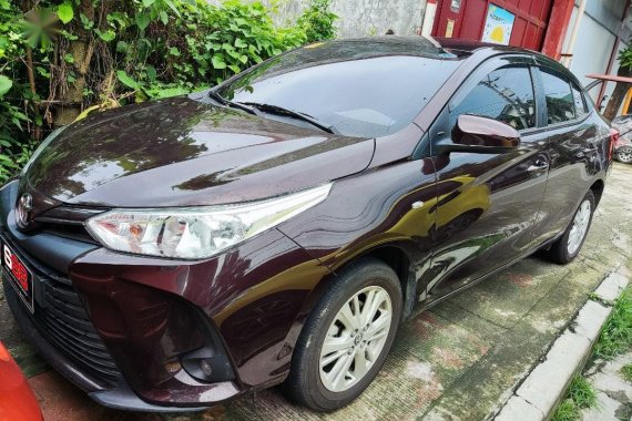 Red Toyota Vios 2021 for sale in Quezon