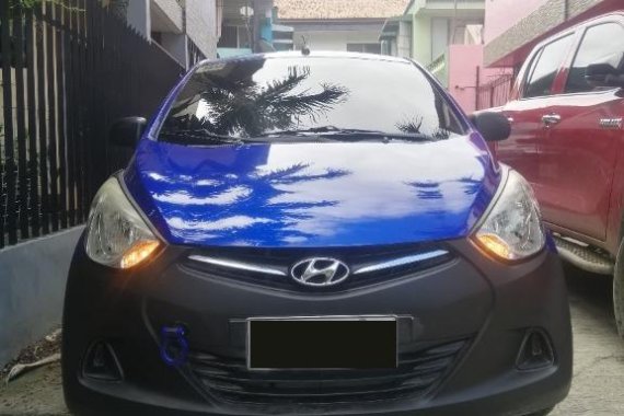Selling Blue Hyundai Eon 2014 in Iligan