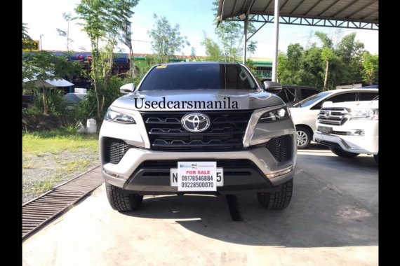 Silver Toyota Fortuner 2021 SUV at 5000 for sale