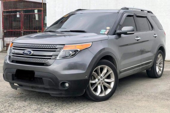 Silver Ford Explorer 2014 for sale in Parañaque