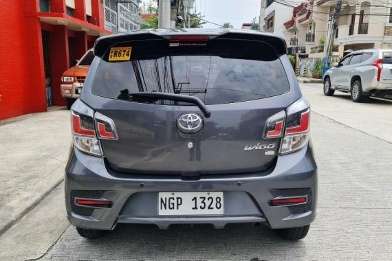 Selling Grey Toyota Wigo 2021 in Quezon