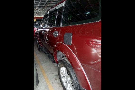 Red Mitsubishi Montero Sport 2012 SUV at 46000 for sale