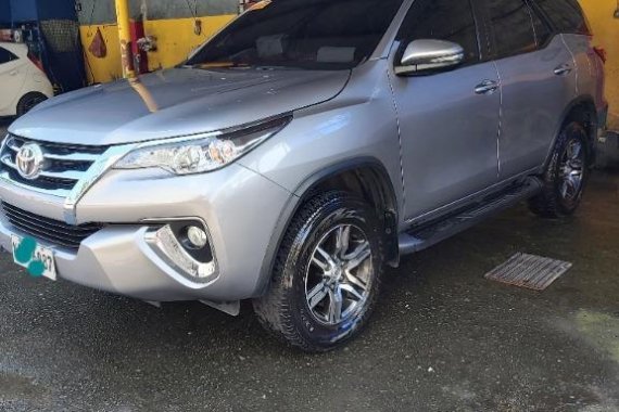 Brightsilver Toyota Fortuner 2018 for sale in San Juan