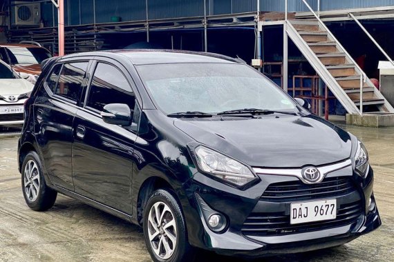 Black Toyota Wigo 2019 for sale in Makati