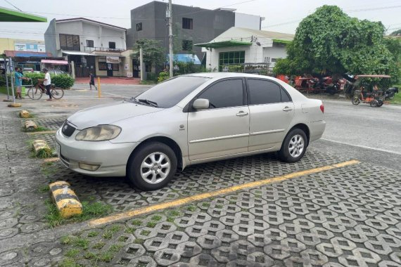 Pearl Silver Corolla Altis 2003 for sale in Marikina