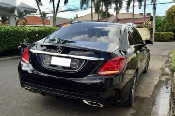 Sell Black 2017 Mercedes-Benz C200 in Cebu City