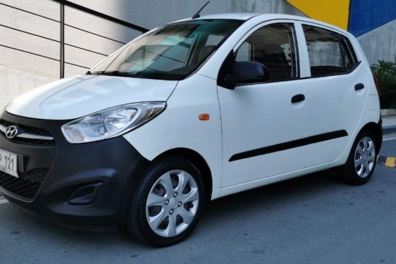 White Hyundai I10 2012 for sale in Pasig