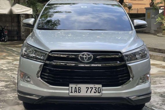 Silver Toyota Innova 2018 for sale in Automatic