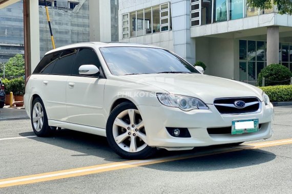 Selling White 2008 Subaru Legacy 2.0 R A/T Gas Wagon in a Cheap Price!!