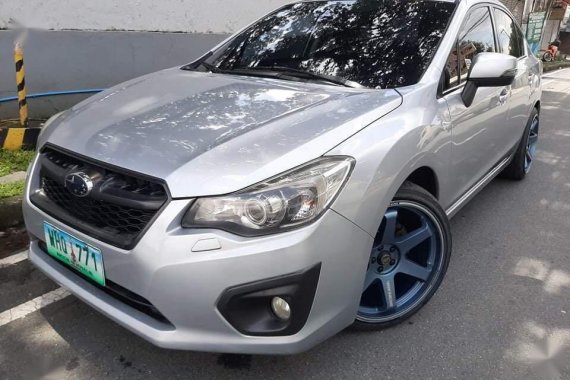 Sell Silver 2013 Subaru Impreza in Quezon City