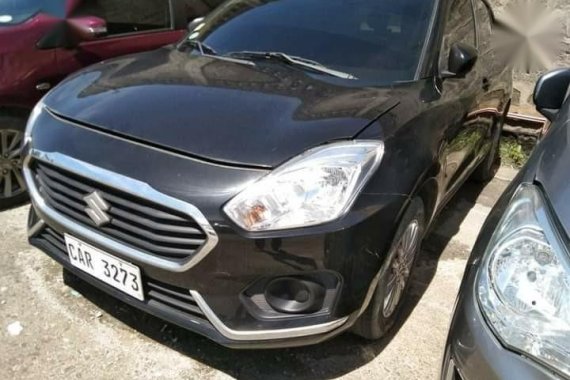 Black Suzuki Dzire 2019 for sale in Manual