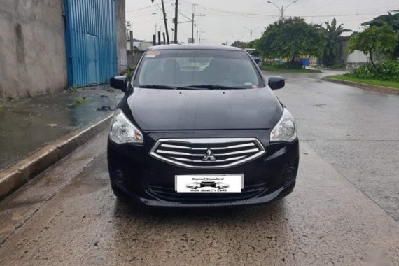 Selling Black Mitsubishi Mirage 2019 in Quezon City