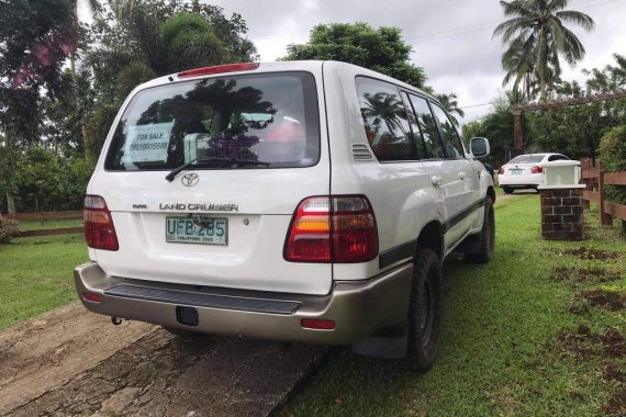 White Toyota Land Cruiser 1995 for sale in Automatic