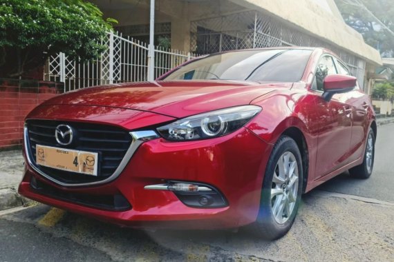 Red Mazda 3 2018 for sale in Automatic