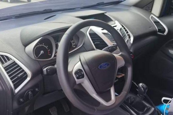 Blue Ford Ecosport 2014 for sale in Manual