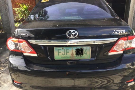 Black Toyota Corolla Altis 2013 for sale in Manila