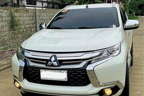 Pearl White Mitsubishi Montero Sport 2018 for sale in Cagayan de Oro