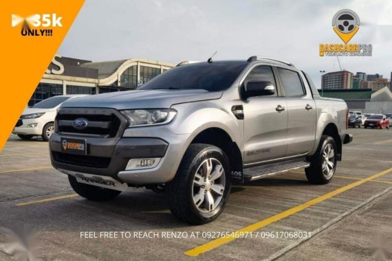 Silver Ford Ranger 2016 for sale in Automatic