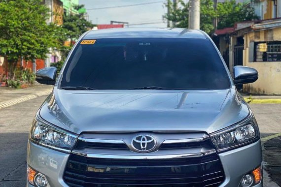 Silver Toyota Innova 2019 for sale