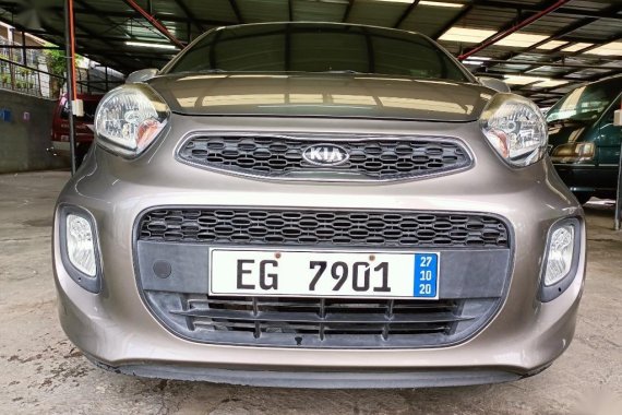 Brown Kia Picanto 2016 for sale in Automatic