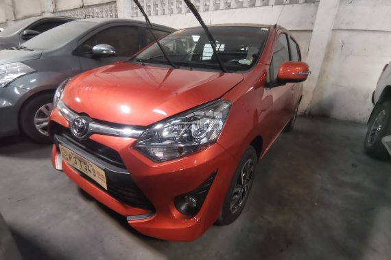 HOT!! Orange 2019 Toyota Wigo for sale at cheap price