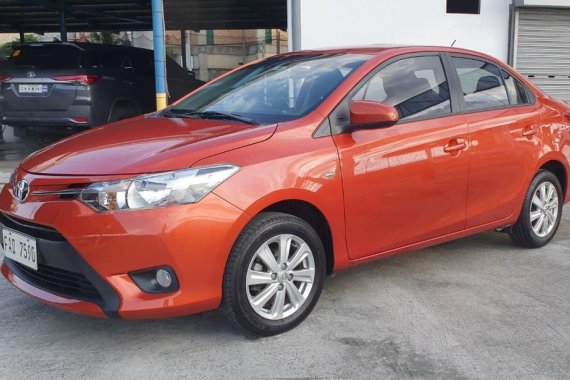 Selling Orange Toyota Vios 2018 in Manila