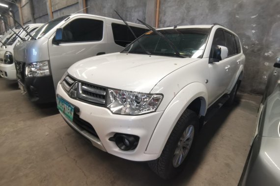 RUSH sale! White 2014 Mitsubishi Montero Sport at cheap price