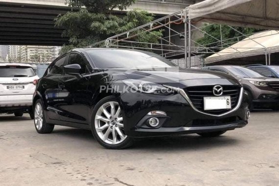 Selling Black 2015 Mazda 3 2.0 Sky Activ Hatchback A/T Gas by verified seller